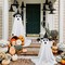 2 Pack Halloween Ghost Decorations with Witch Hat – 63” Spooky LED Light-Up Hanging Ghosts for Indoor & Outdoor Porch, Yard, Garden & Halloween Party Decor